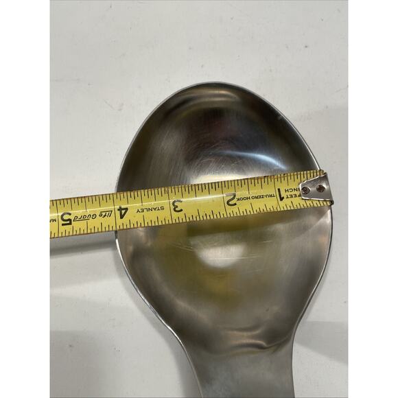 Stainless Steel Brushed Heavy Metal Spoon Rest - Picture 4 of 6